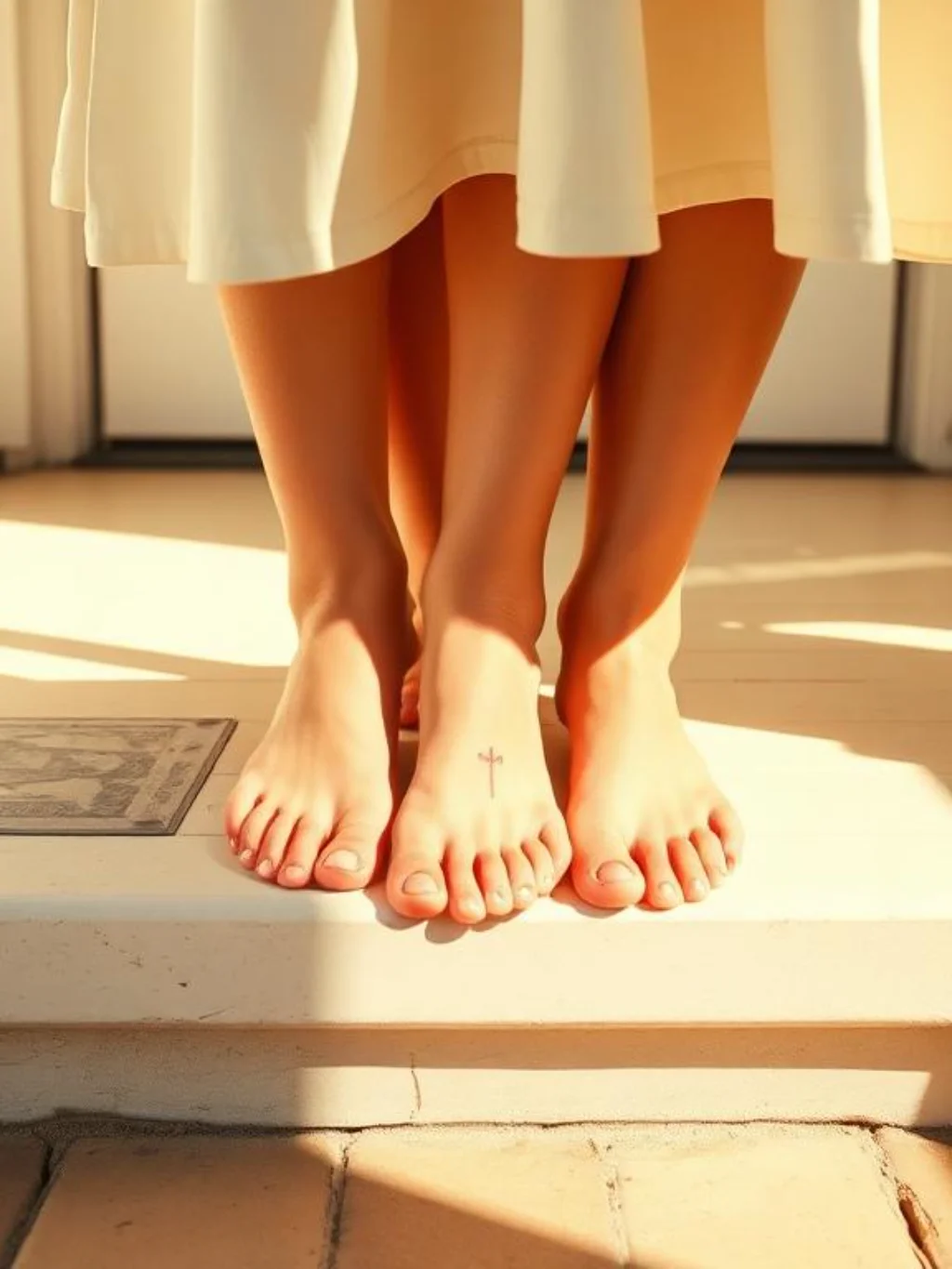 Three Sisters, Three Ankles, One Shared Secret Symbol