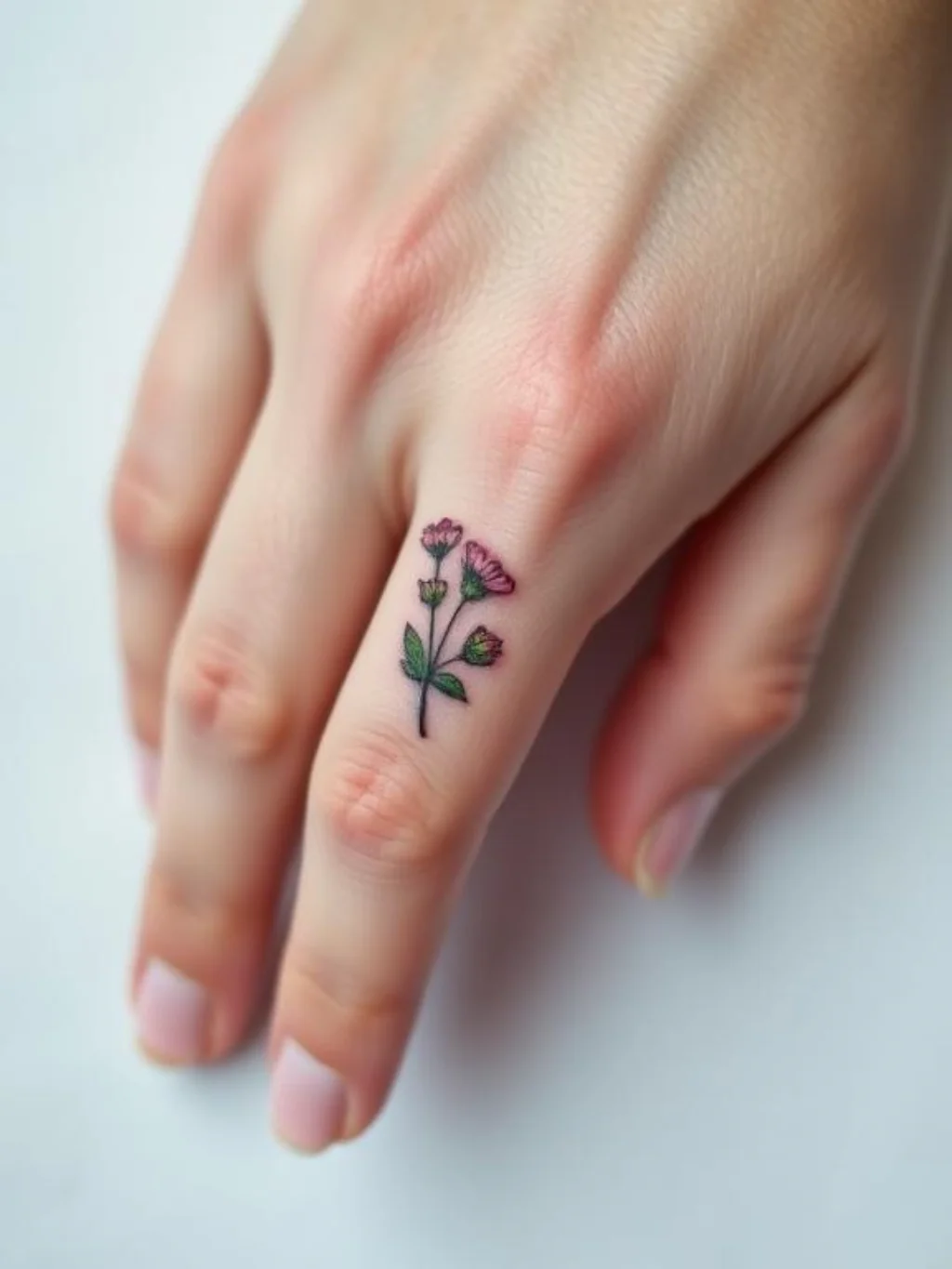 Florals That Bloom Across Knuckles Instead of Gardens