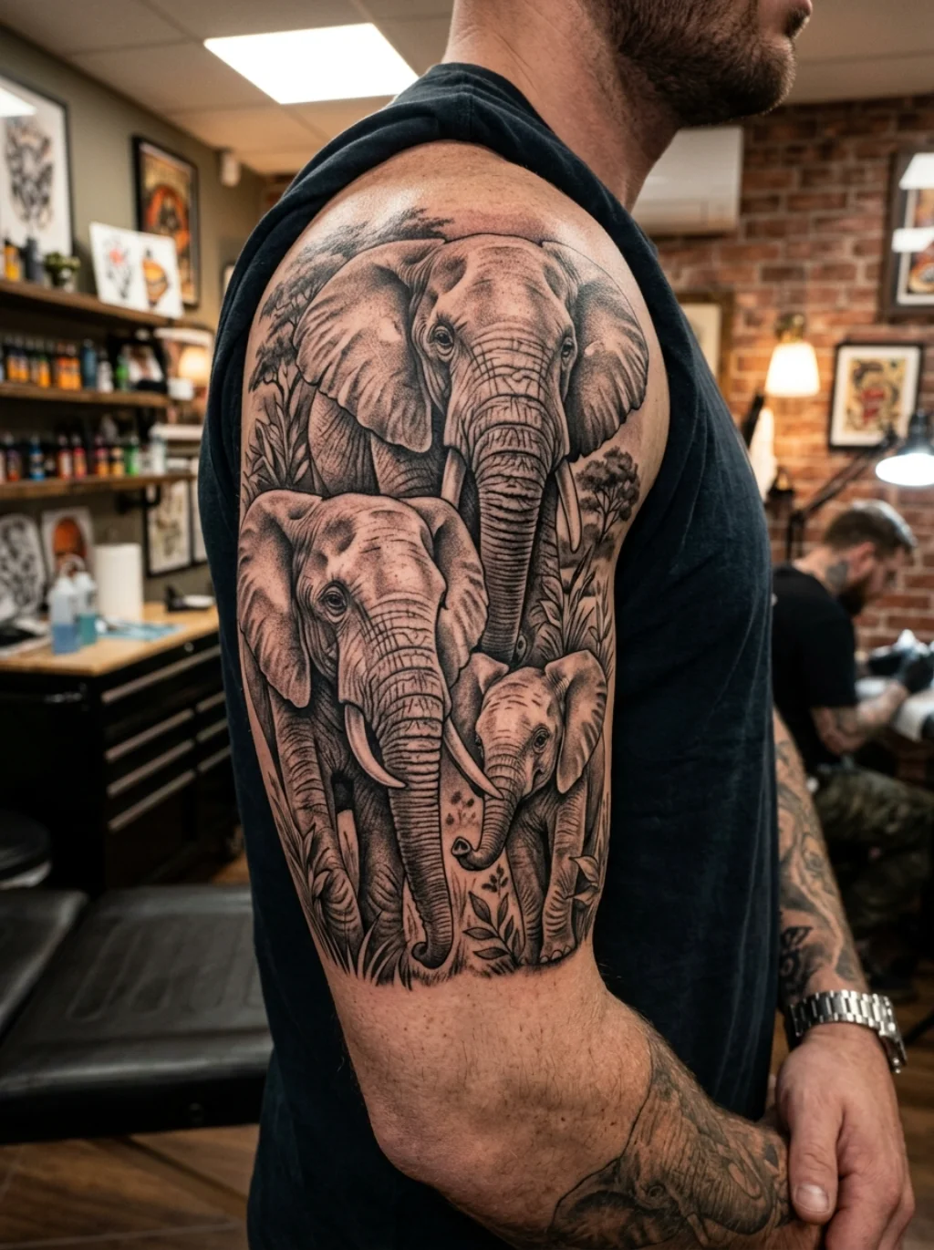 Three Elephant Compositions for Families of Three Who Want Perfect Visual Balance