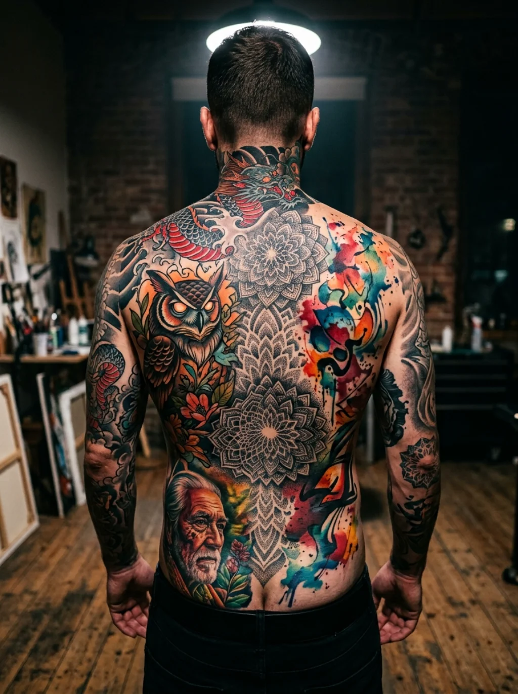 A Back Canvas Where Every Artist Left Their Fingerprint