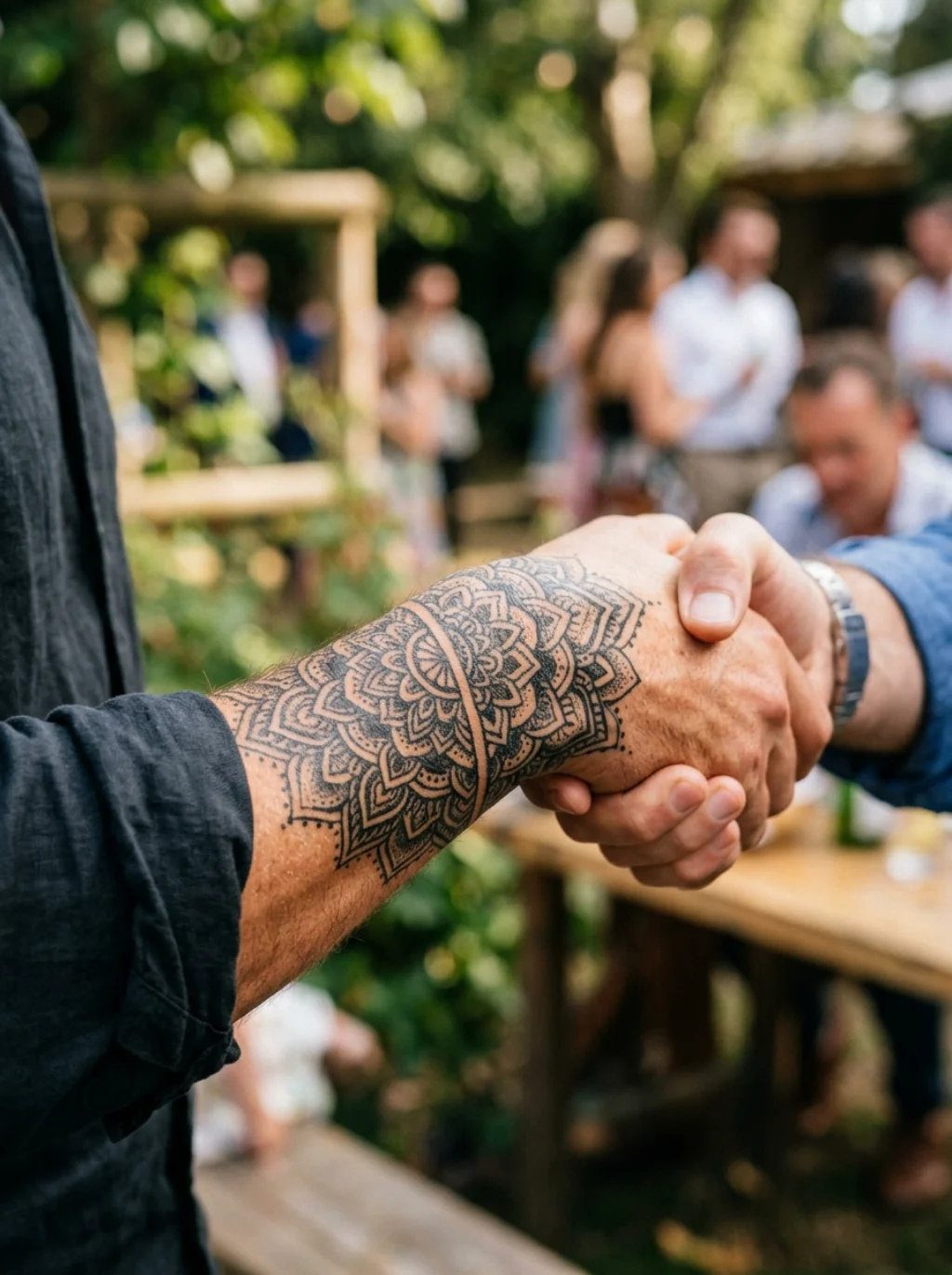 A Wraparound Design That Follows Your Every Handshake