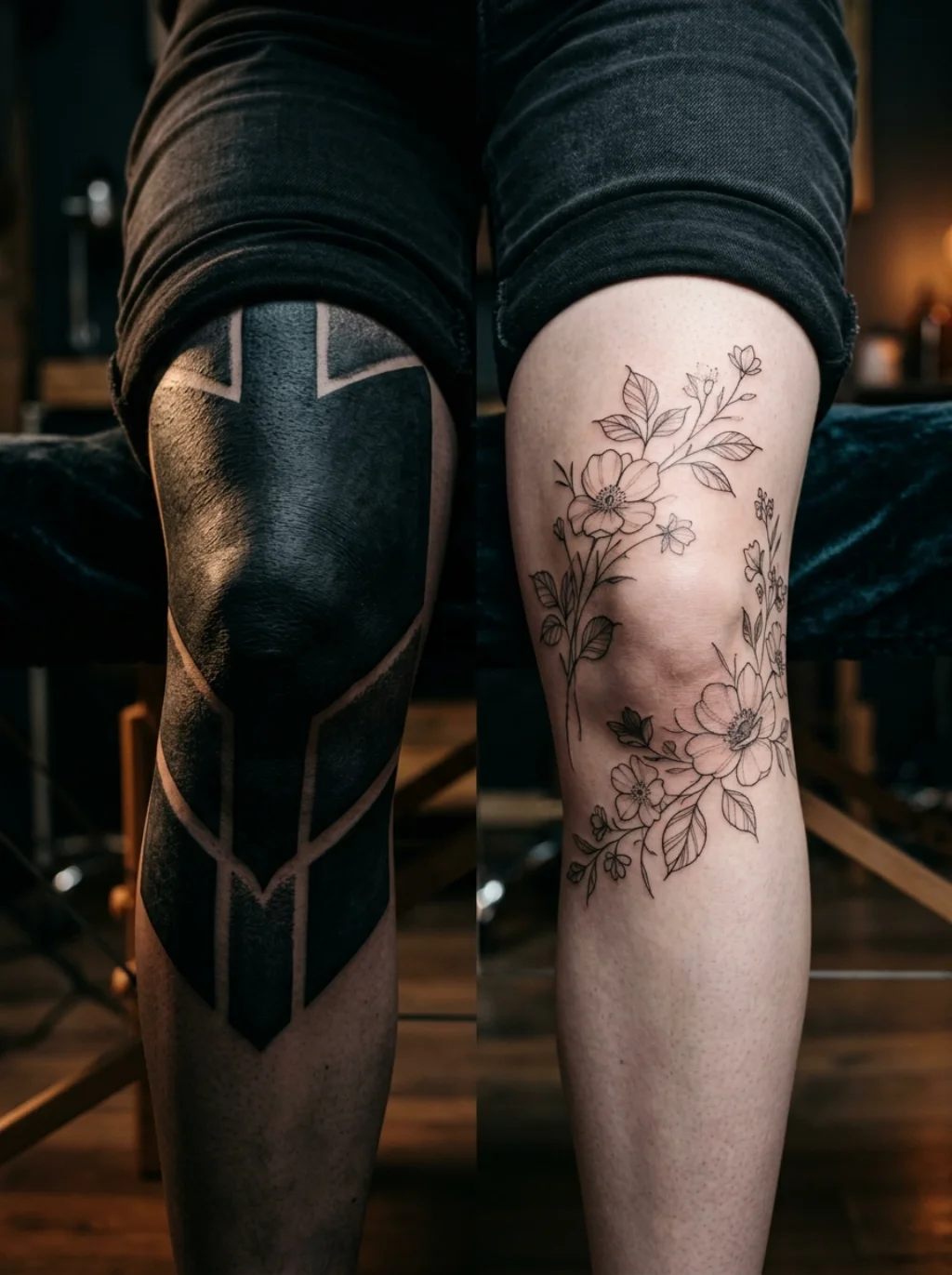 The Quiet Rivalry Between Blackwork Boldness and Fine Line Grace
