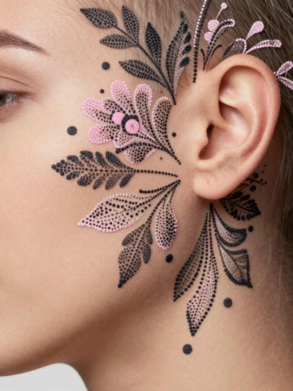 Minimalist Needle Groupings Achieve Shocking Emotional Depth with Micro Dots