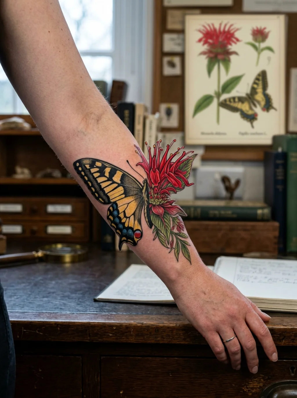 The Botanical Accuracy Approach That Makes These Tattoos Look Illustrated