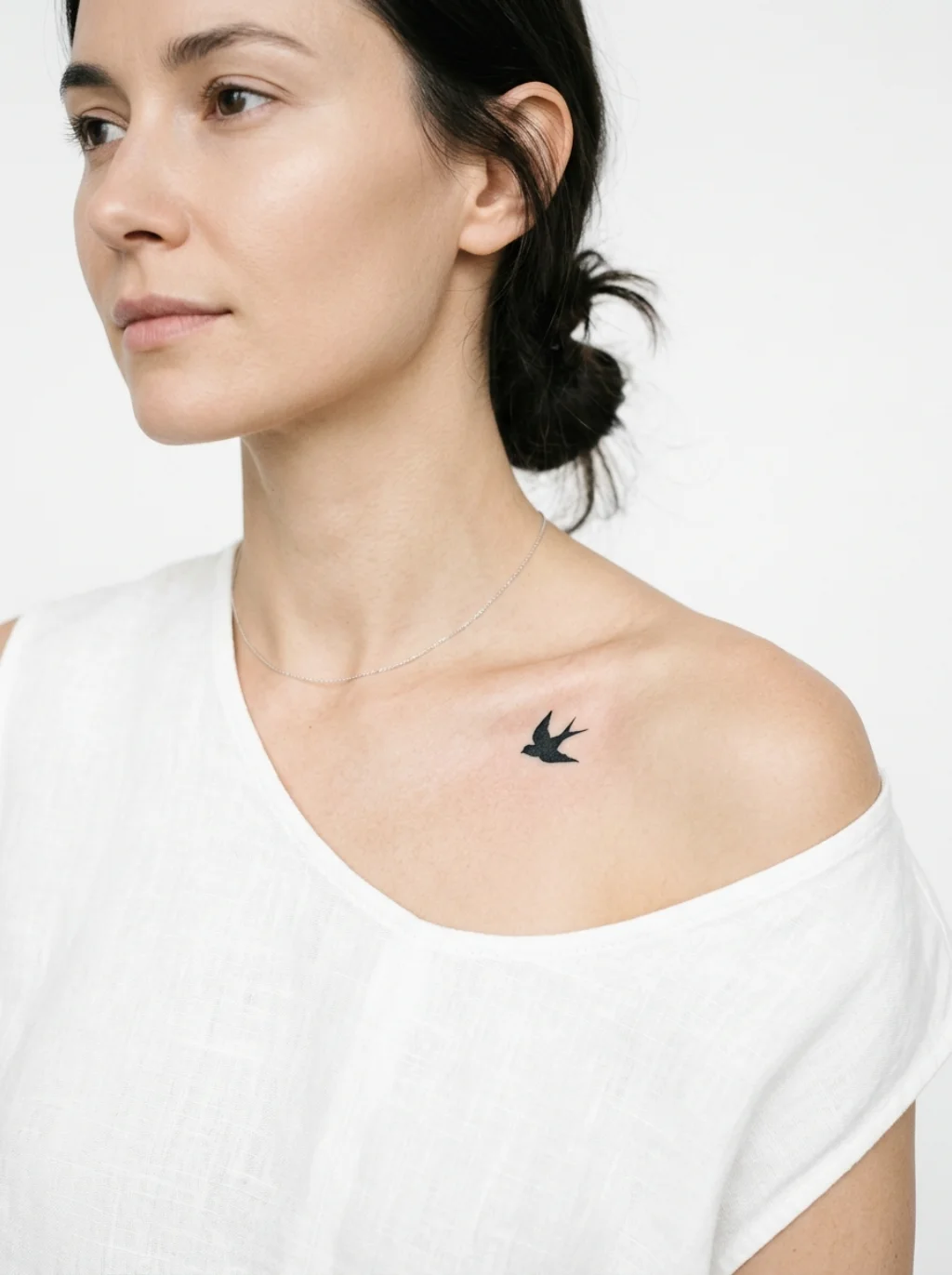 Minimalist Bird Tattoos That Carry Everything in Almost Nothing