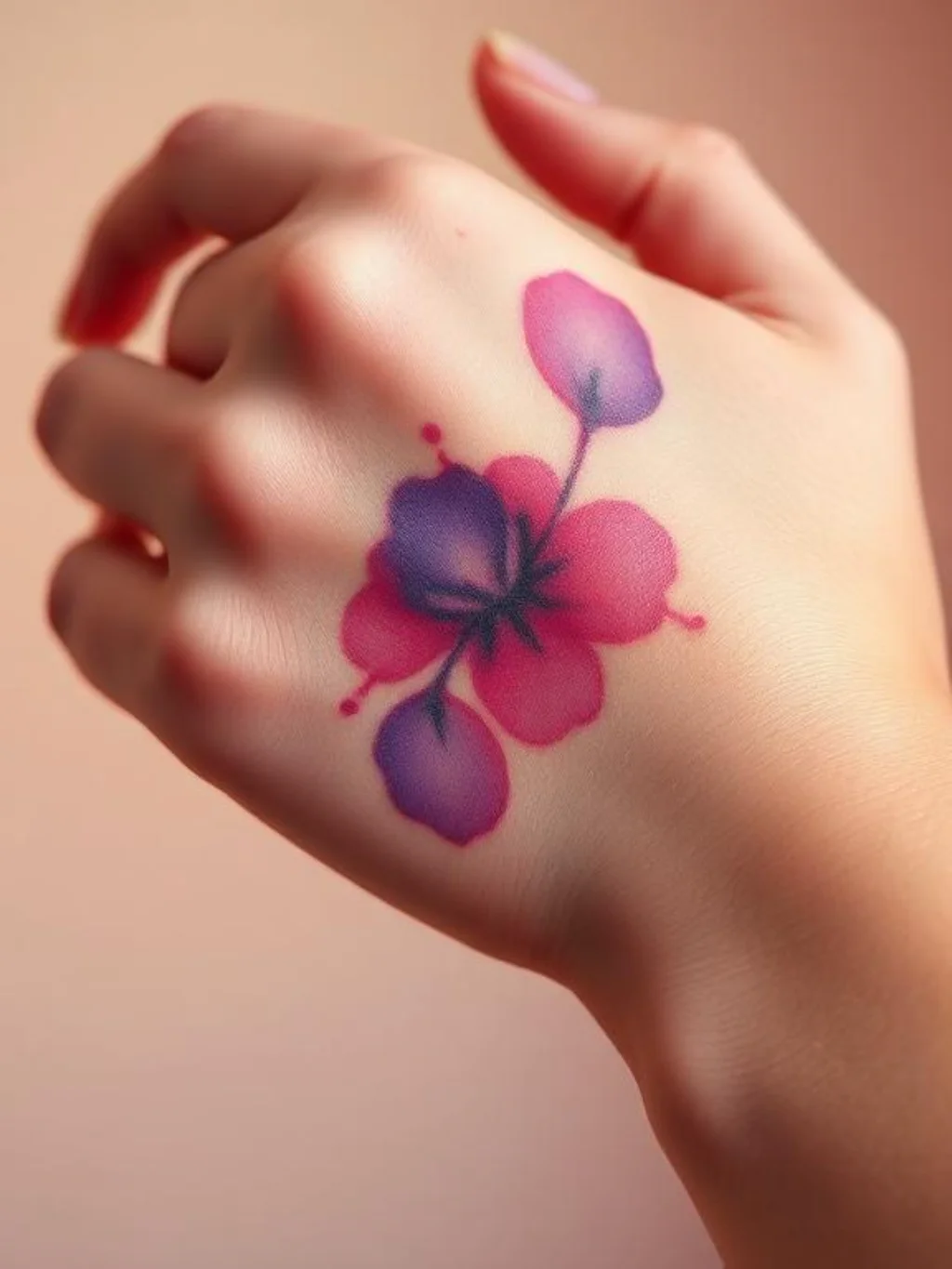 Watercolor Softness Meeting the Body's Least Forgiving Surface