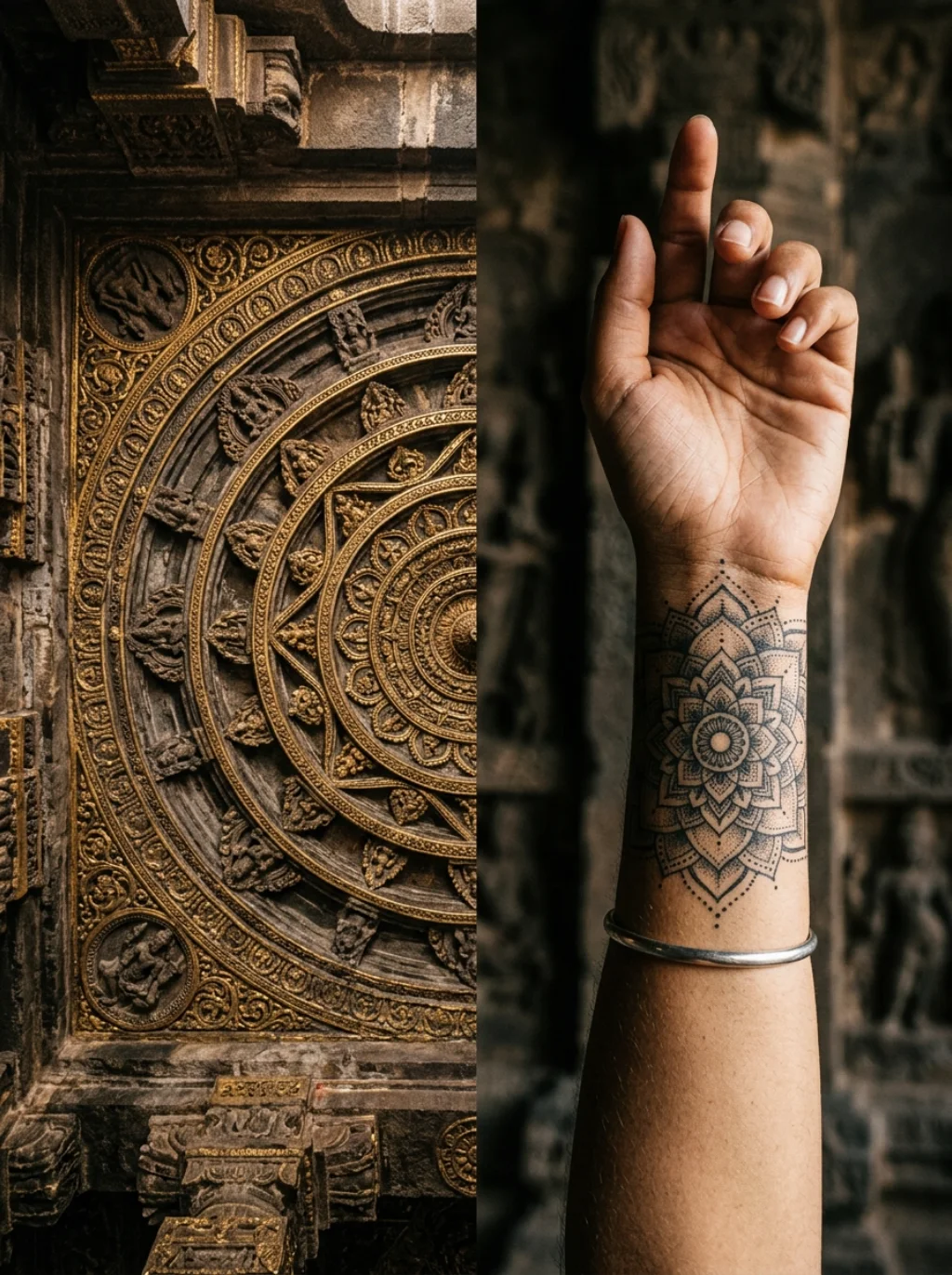A Design Borrowed From Temple Ceilings and Ancient Floors