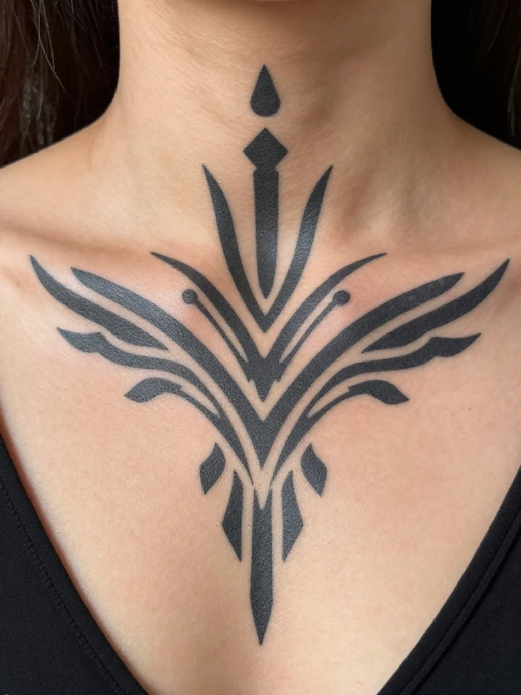 Blackwork Jewelry Tattoos and the Bold Graphic Power of Pure Dark Ornament