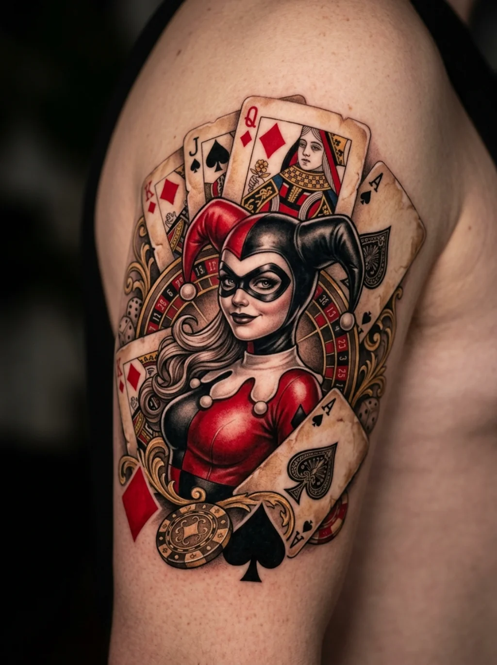 Why Playing Card Motifs Keep Reappearing Across Fan Tattoo Designs