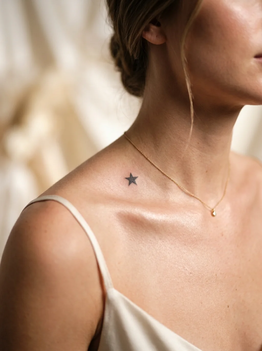 A Single Star Behind the Collarbone Speaks Before You Say a Word