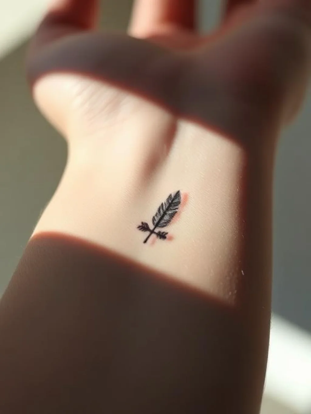 Arrow and Feather Symbols Carrying Direction and Freedom