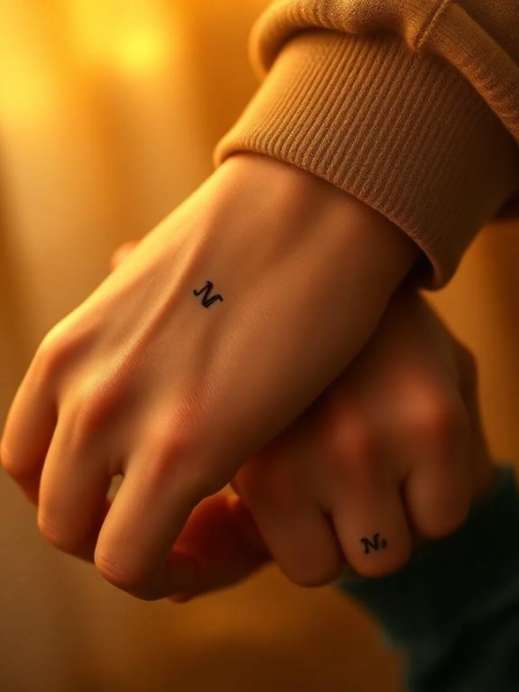 Best Friend and Sibling Ink That Fits in a Fingernail's Space