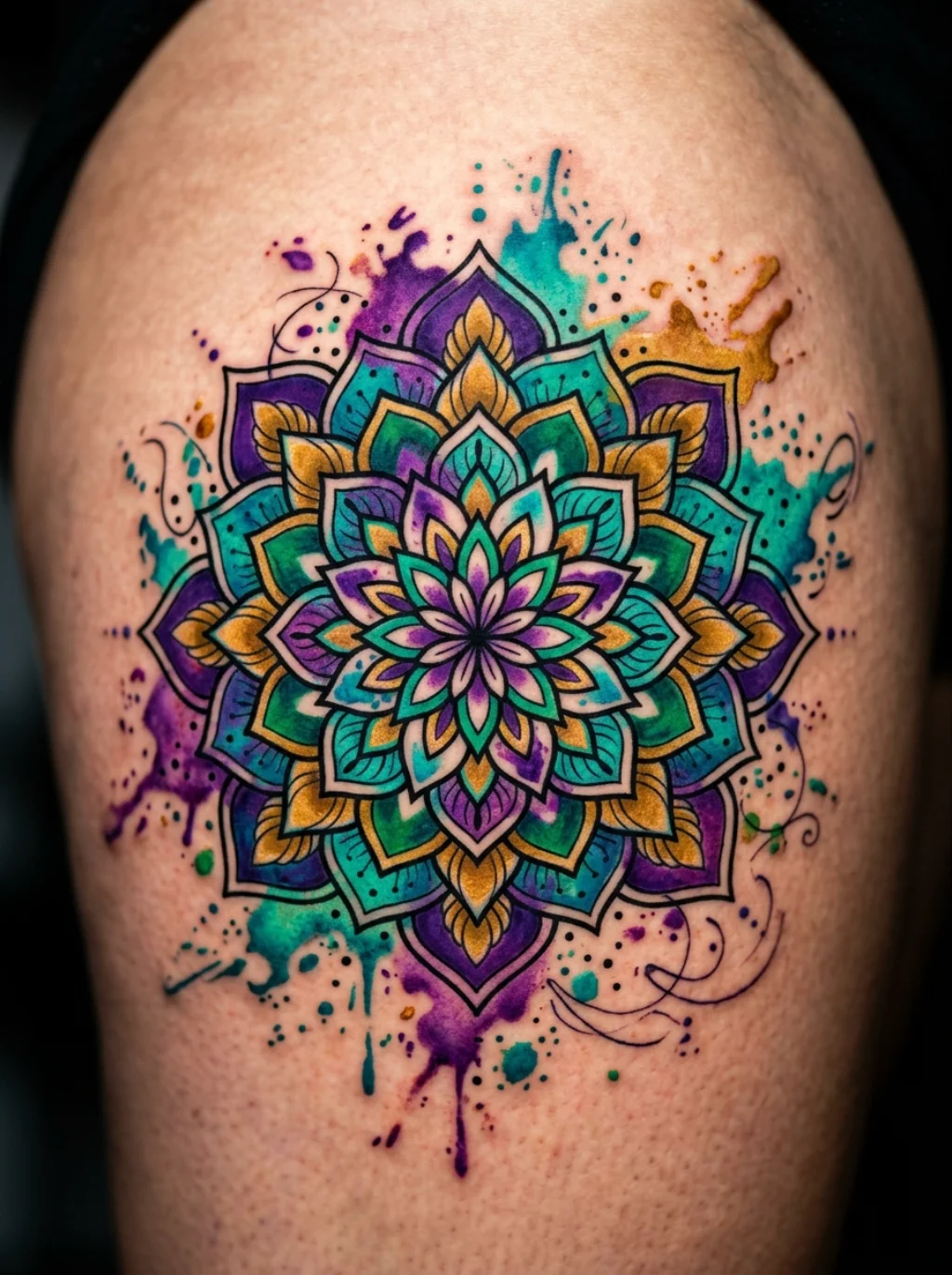 Colorful Mandalas That Refuse to Stay Within Their Own Lines