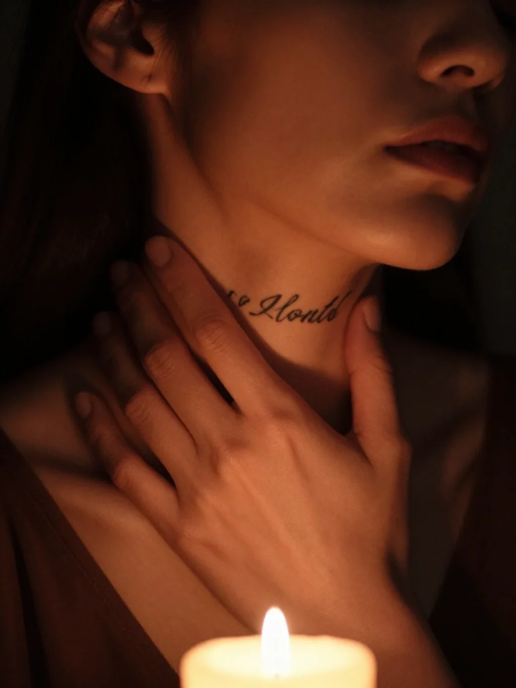 Memorial Neck Tattoos That Keep the Most Important Names Close Always