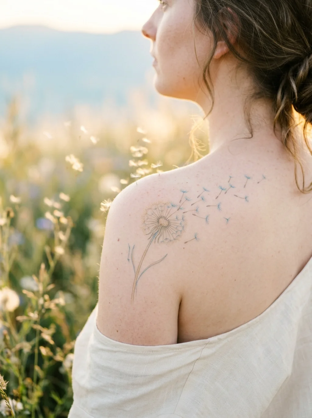 The Dandelion That Scatters Instead of Simply Fading Away