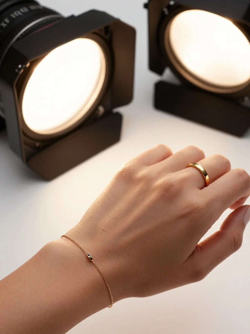 Wrist Bracelet Tattoos Paired With Rings and Real Jewelry — the Mixed Art