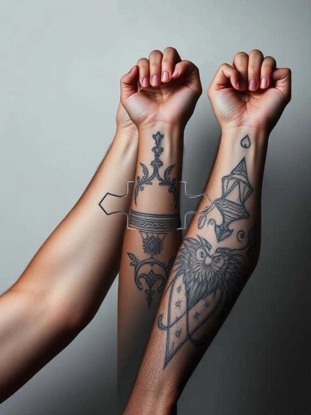 A Single Design Split Into Fragments Only Complete Together
