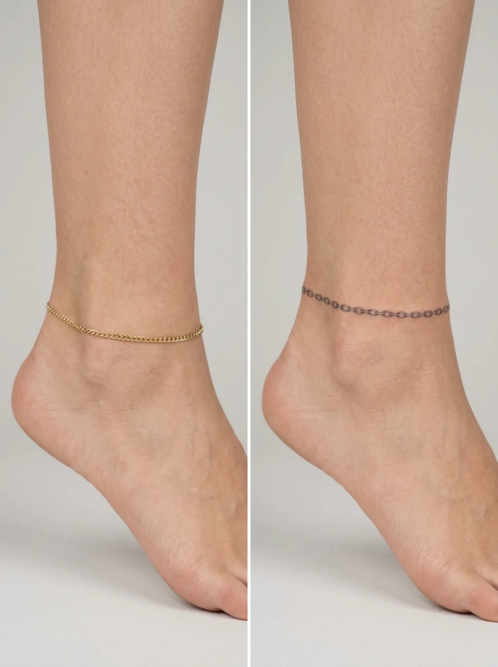Ankle Bracelet Anklet Tattoo Ideas and the Permanent Accessory Revolution