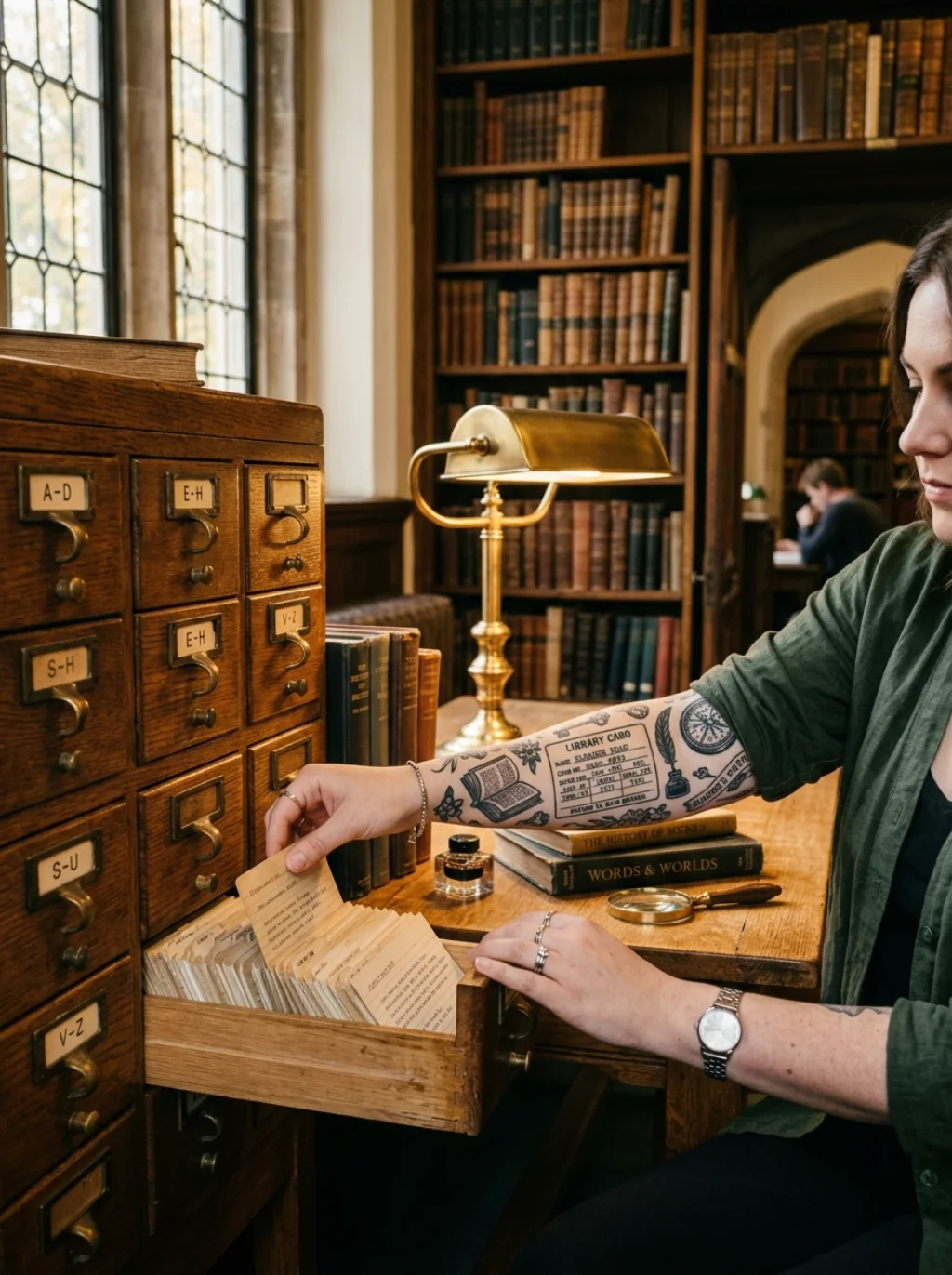 Why a Card Catalog Became the Unlikely Tattoo Obsession of 2026