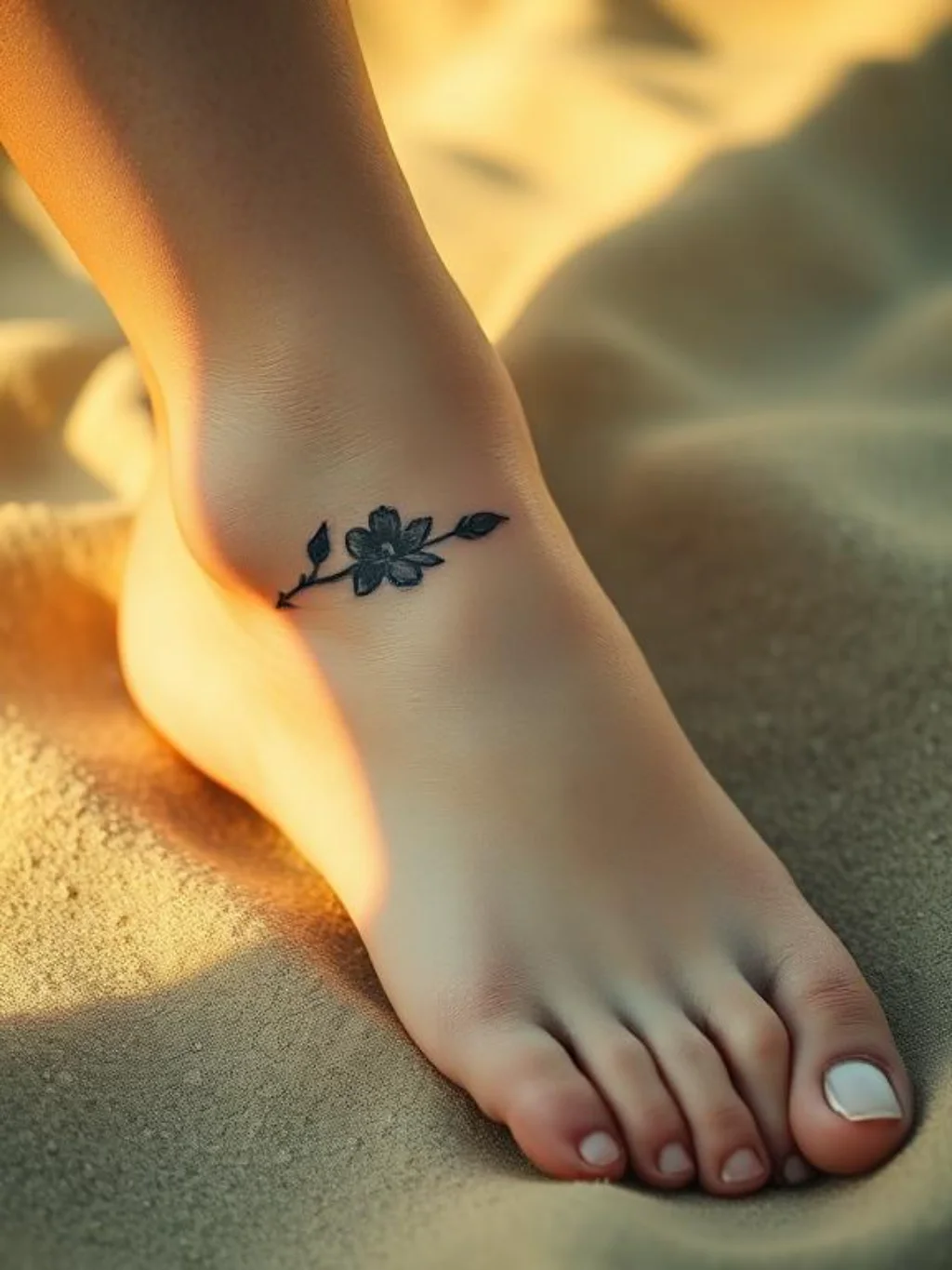 Ankle Placement Keeps This Springtime Symbol Close to the Ground