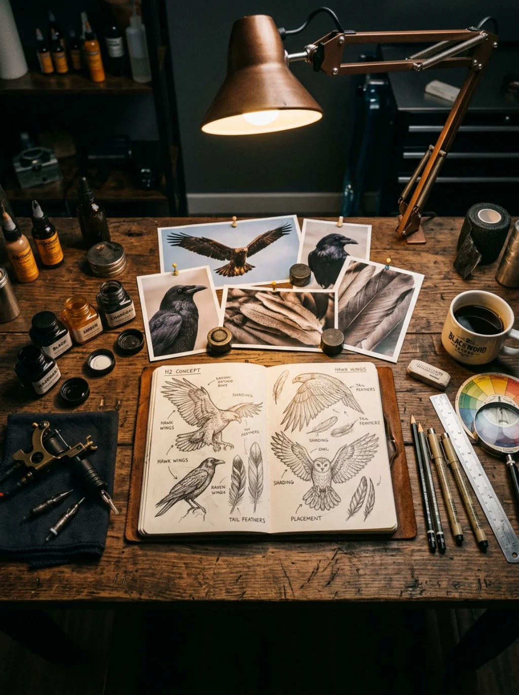 Building a Complete Bird Tattoo Concept From Symbolism to Final Artwork