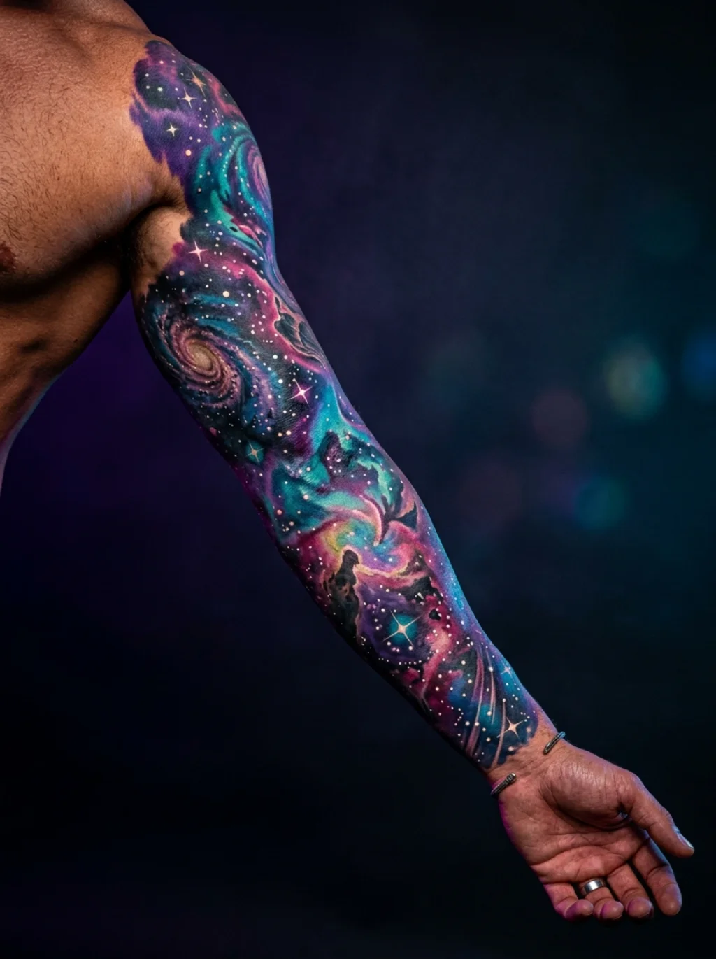 Galaxy Sleeve Designs Wrap the Whole Night Sky Around Your Arm