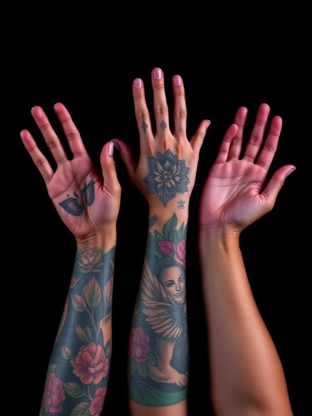 Three Different Styles Somehow Forming One Unified Statement