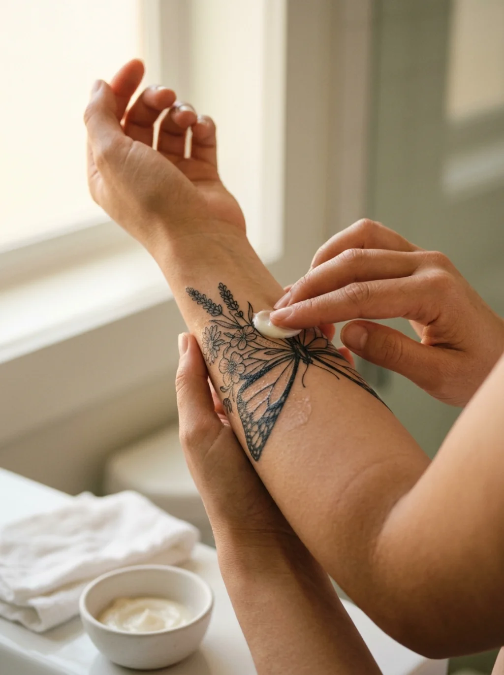 Aftercare Rituals That Protect Fine Detail in Floral Butterfly Tattoo Work