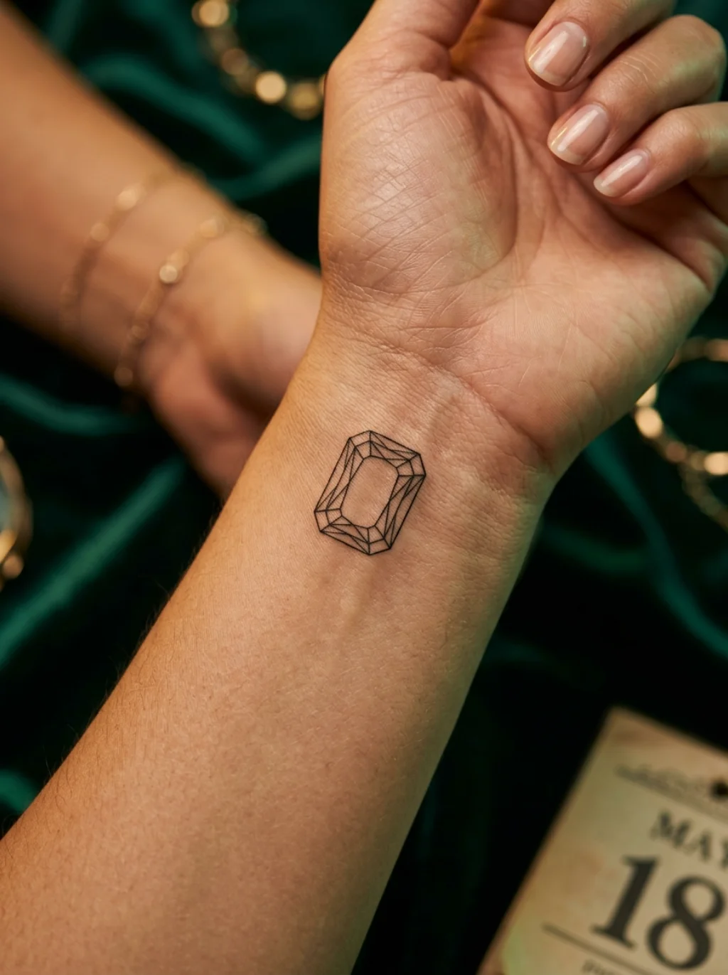 Birthstone Symbols Turn a Calendar Date Into Lasting Art