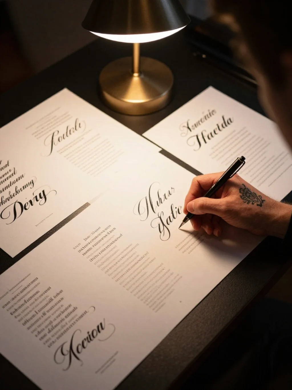 Font Psychology — Choosing Lettering That Perfectly Captures the Relationship