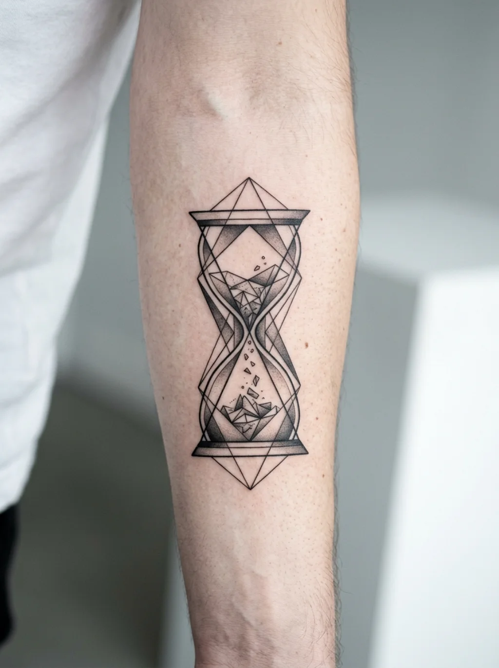Geometric Sand Shapes That Bend Reality on Skin
