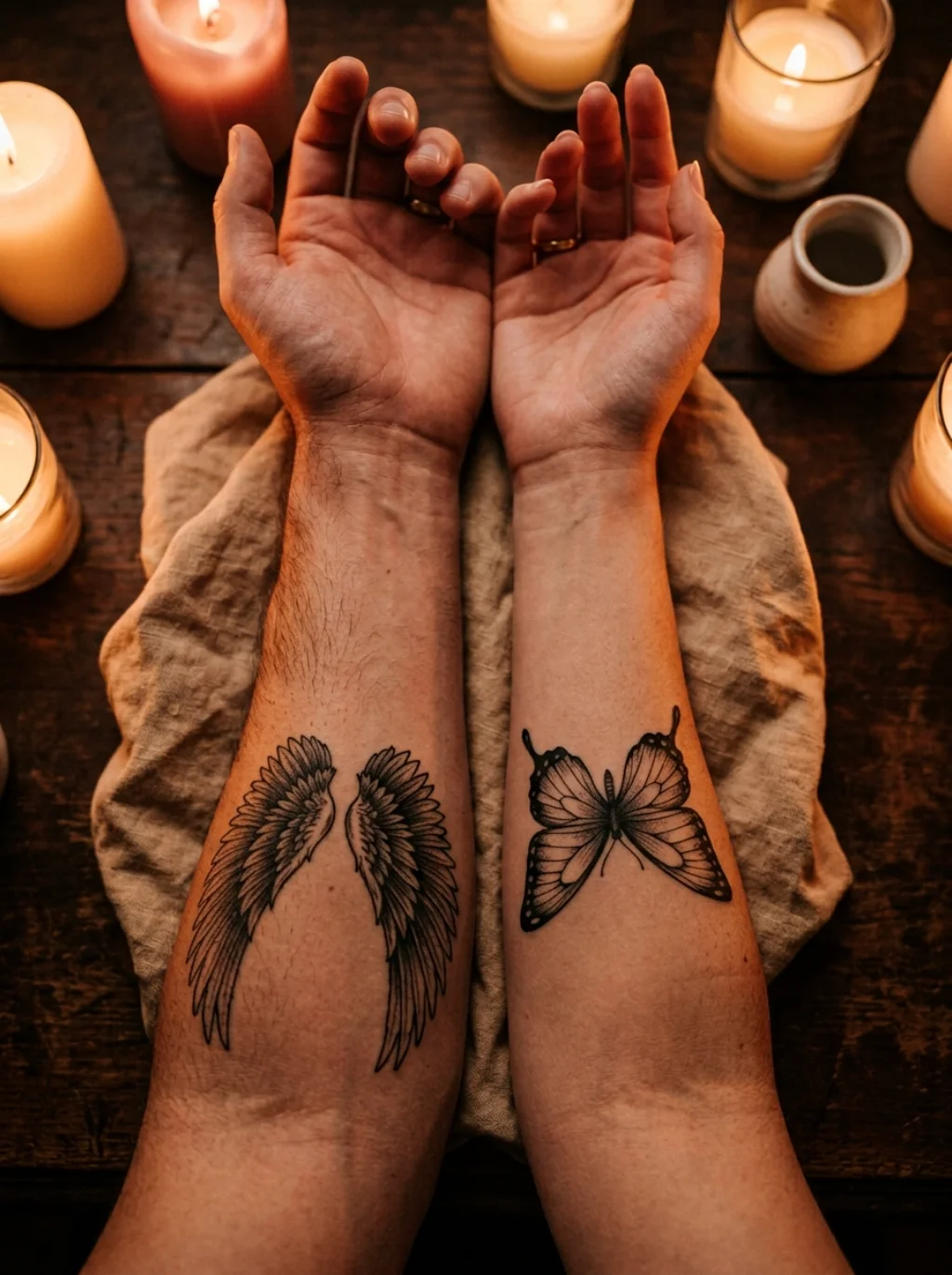 Greek Mythology Tattoo Ideas for Couples Bound Like Eros and Psyche Forever