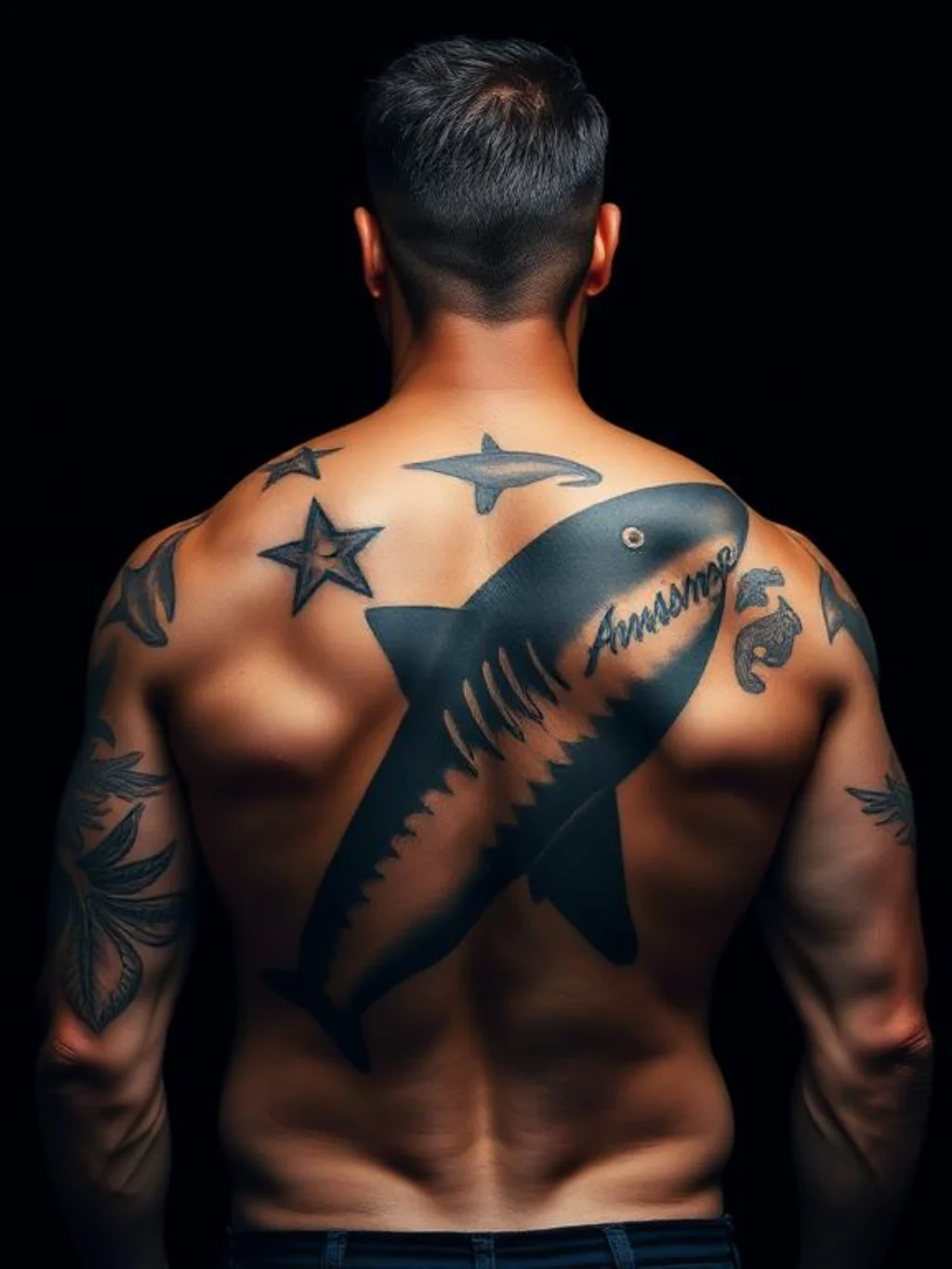 Rugged Shark Tattoo Ideas Built for Masculine Energy