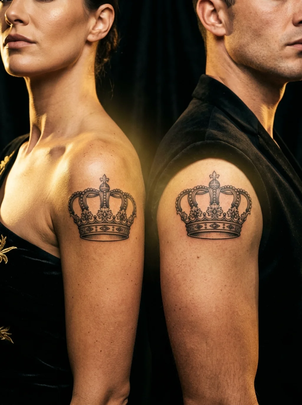 Matching Crowns Remind Two People They Never Needed Anyone Else's Approval