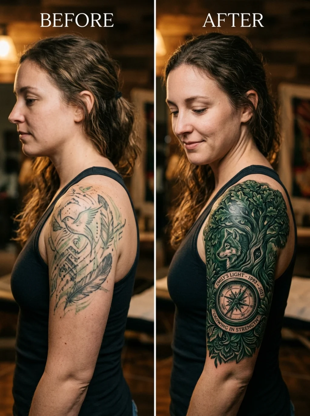 Cover Ups and Additions Turning Old Ink Into a Living Tribute