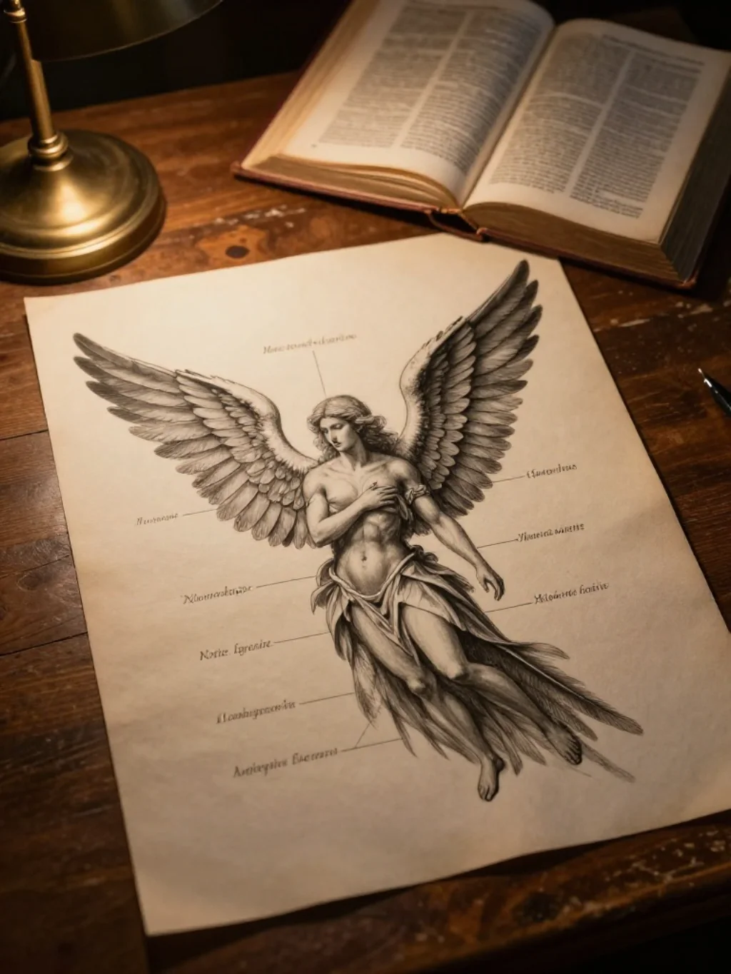 The Six Winged Truth — What Seraphim Actually Look Like in Scripture