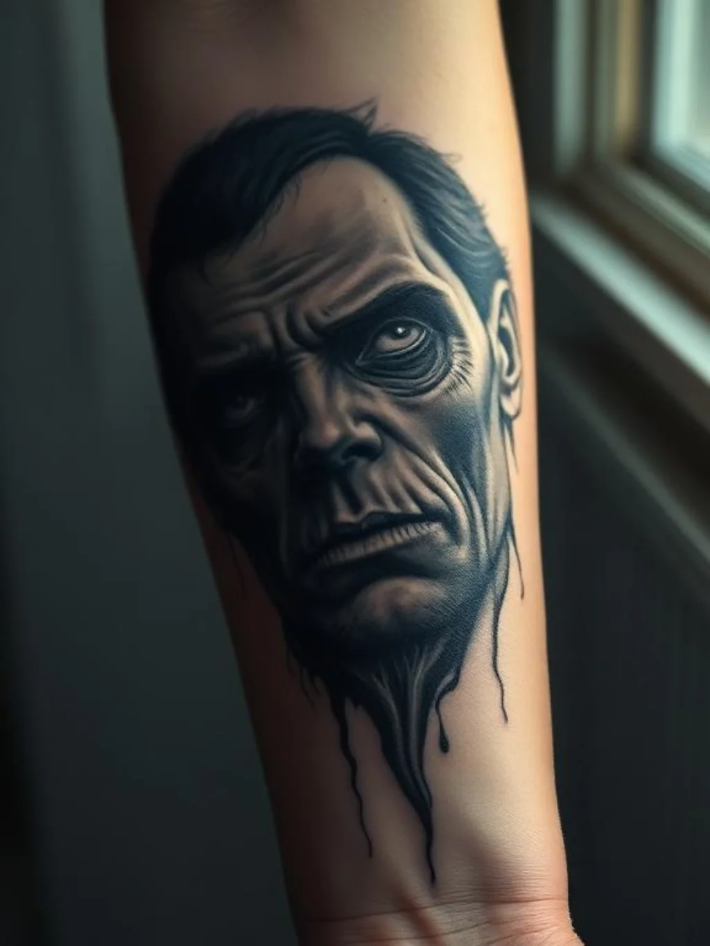Chiaroscuro Shading Transmutes Dark Creepy Portraits Into Living Flesh