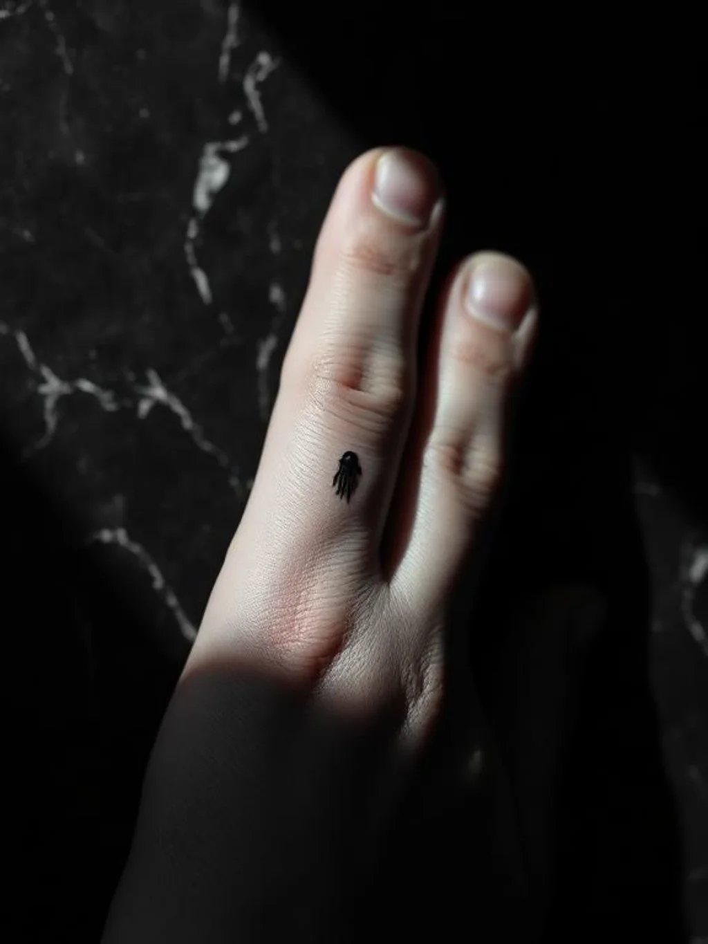 Finger Ink That Vanishes Into a Ghostly Whisper With Every Handshake