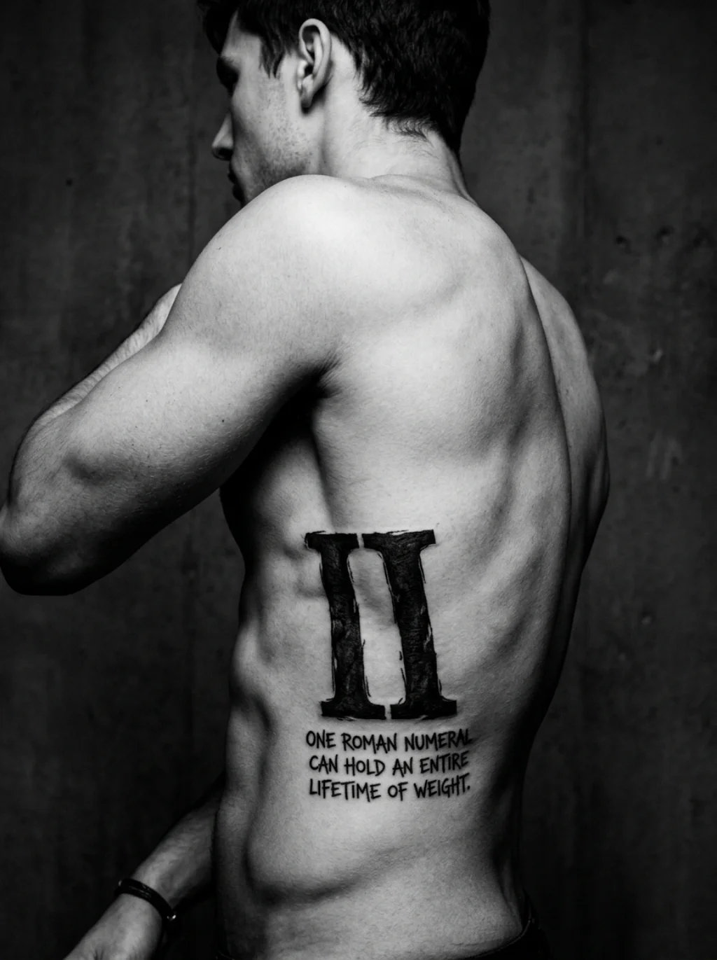 One Roman Numeral Can Hold an Entire Lifetime of Weight