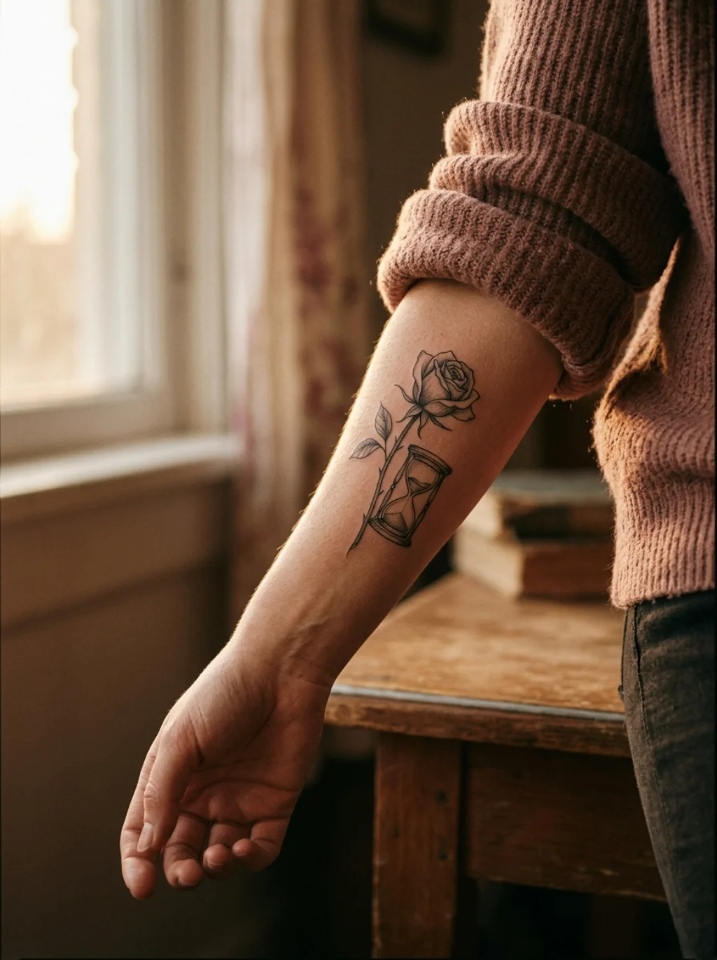 Roses Wilting Beside Sand: A Love Story Written in Ink