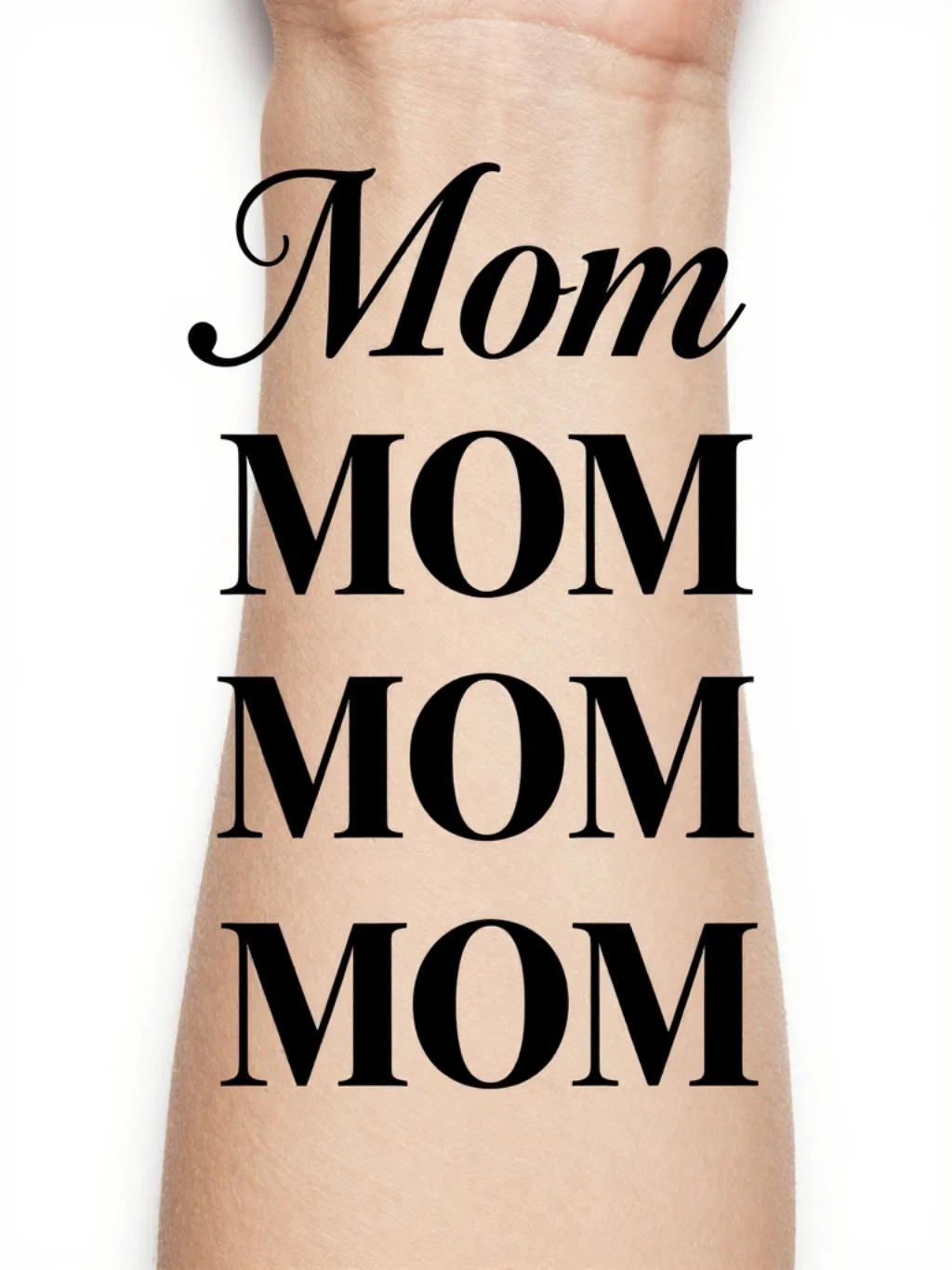 Script and Lettering Styles That Make Mom Dad Tattoos Timeless Not Dated