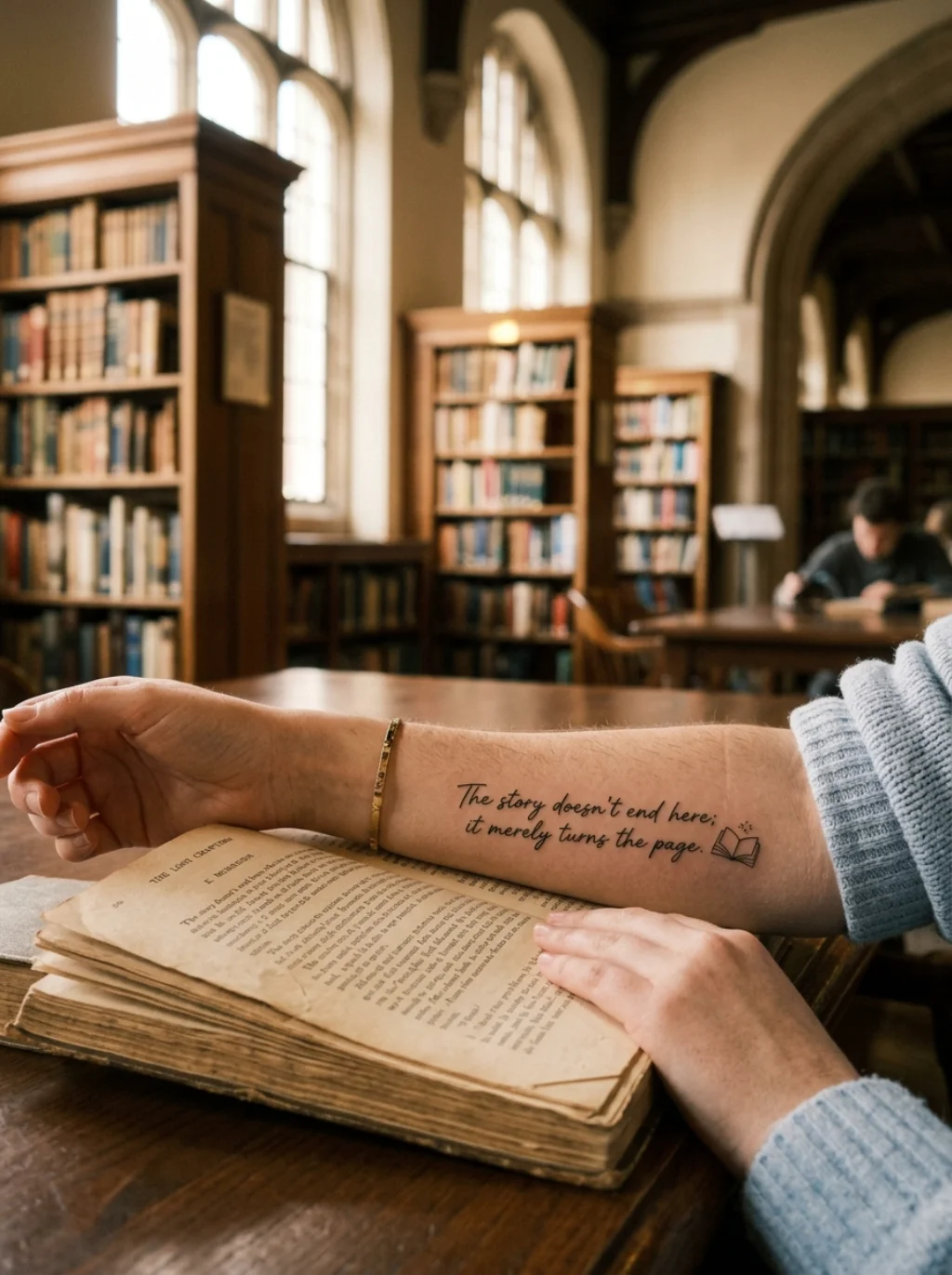The Quote That Changed Someone's Life Now Lives on Their Skin