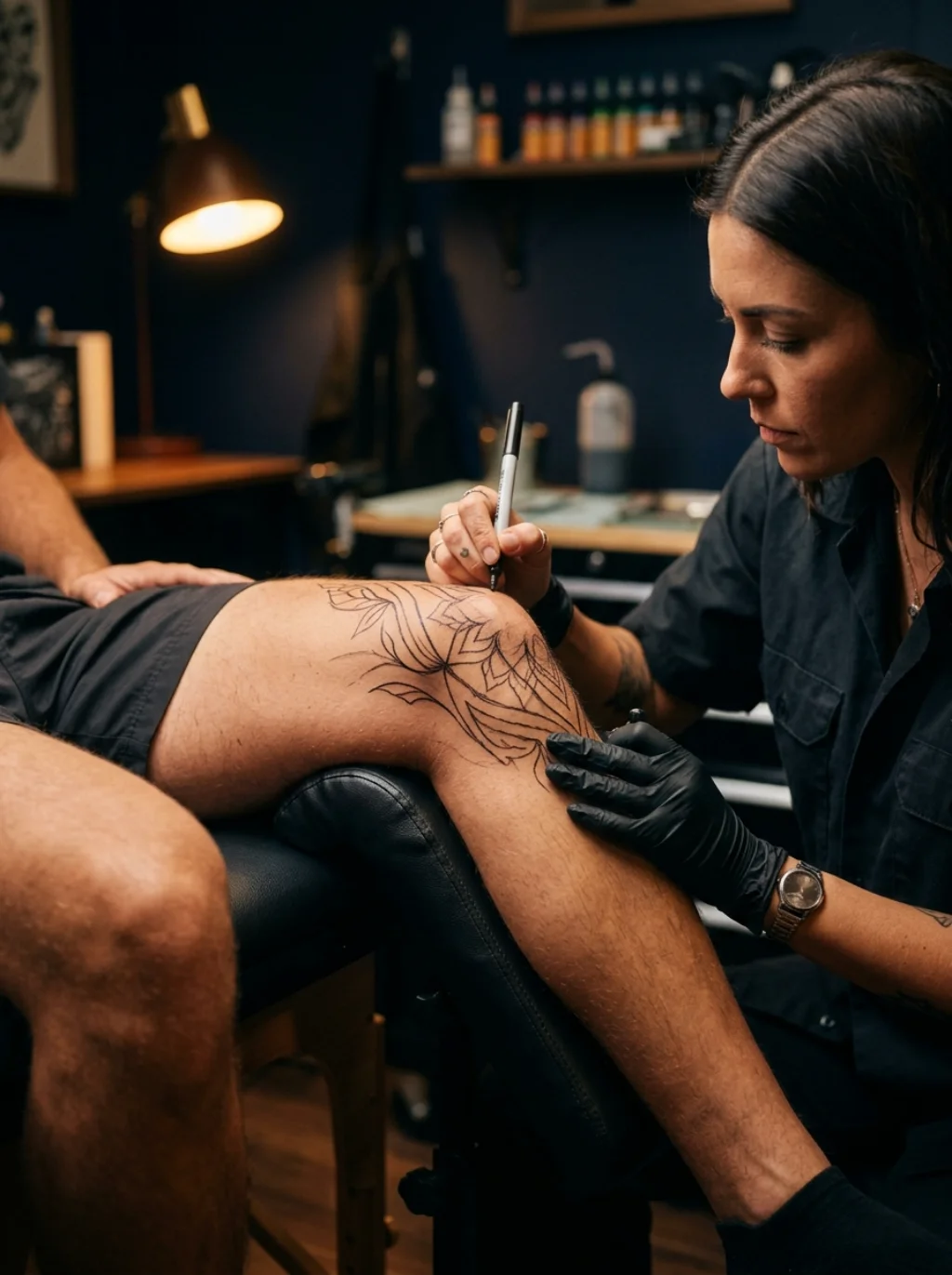 A Design Trick That Makes Bent Legs Look Effortlessly Seamless