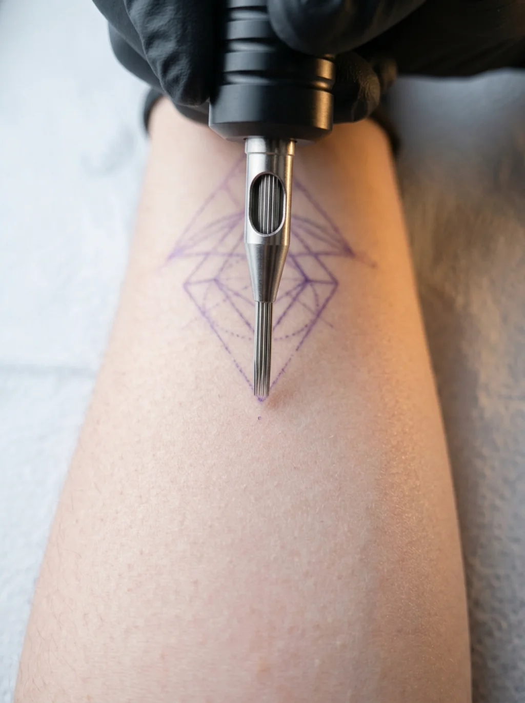 A Needle Technique Borrowed Straight From Traditional Tattoo Artists