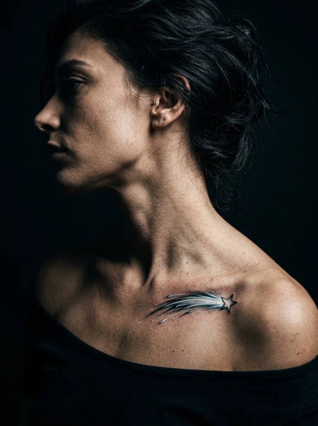 A Shooting Star Freezes a Single Wish Onto Your Body Forever