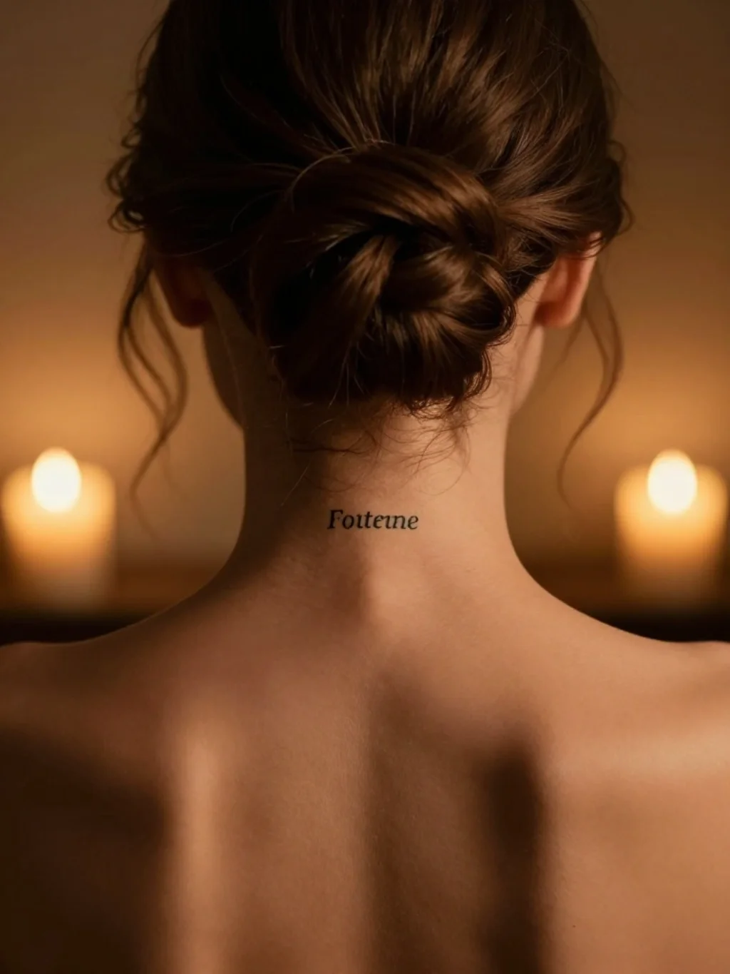 Back of Neck Tattoos and the Hidden Beauty Revealed With Every Updo