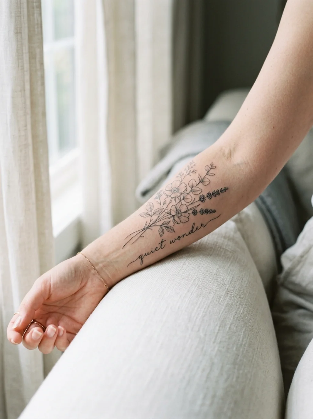 Fine Line Artistry Turning Bare Skin Into Quiet Confidence