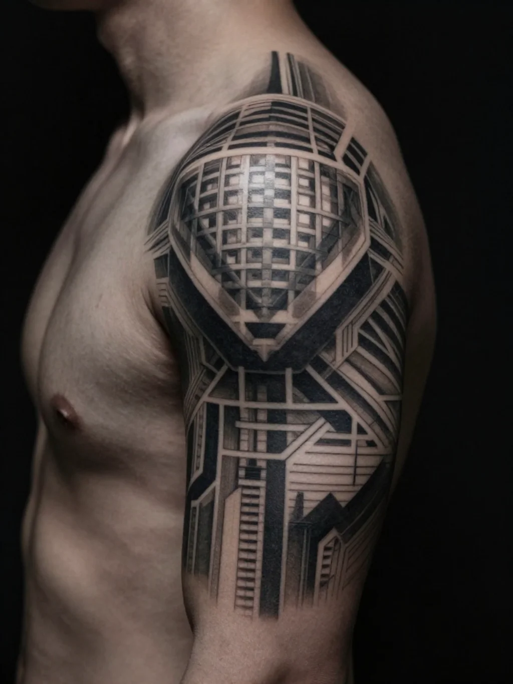 Master Horimono Artists Weaponize Negative Space Across the Shoulders