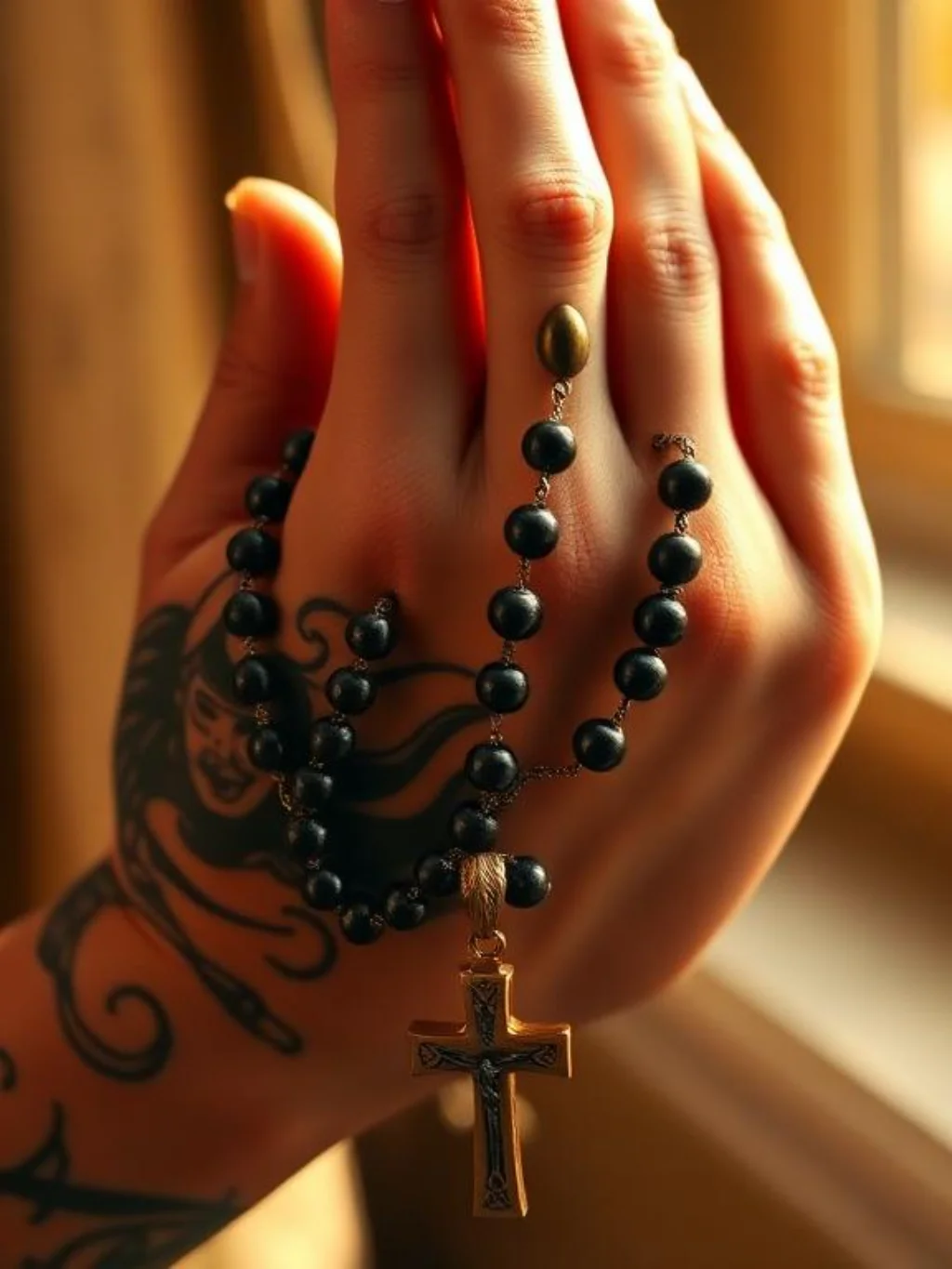 The Rosary Beads Addition That Transforms a Prayer Into a Complete Visual Narrative
