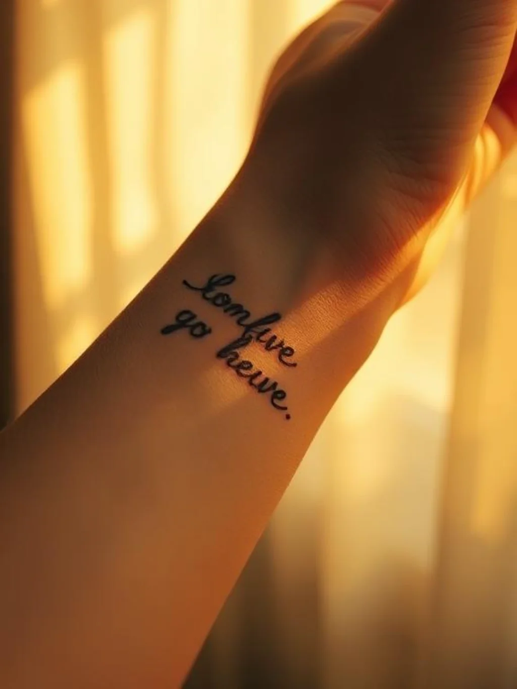 Script Whispers Wrapping the Wrist Like a Quiet Reminder